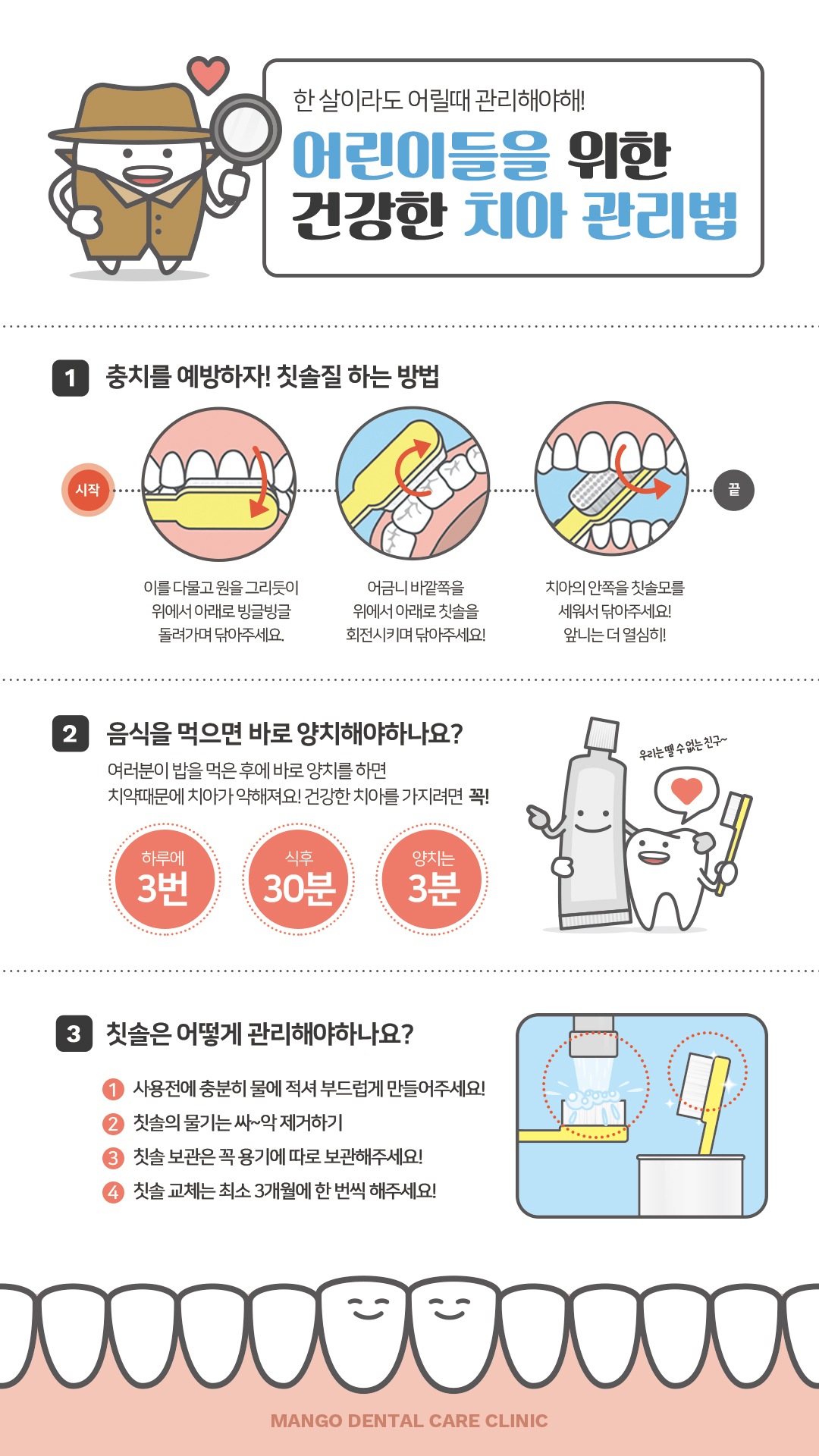 어린이 치아 관리