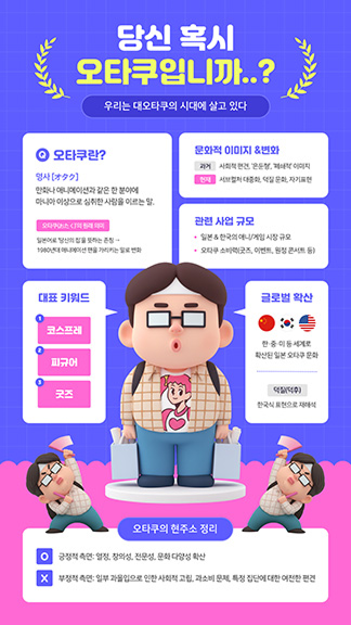 세로 인포그래픽 템플릿 예시