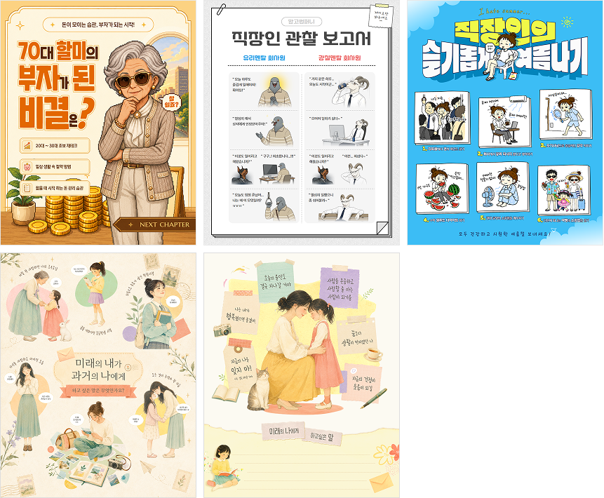 인스타툰 템플릿 예시 여덟 번째