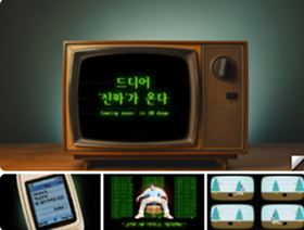 16:9 와이드형 템플릿 예시