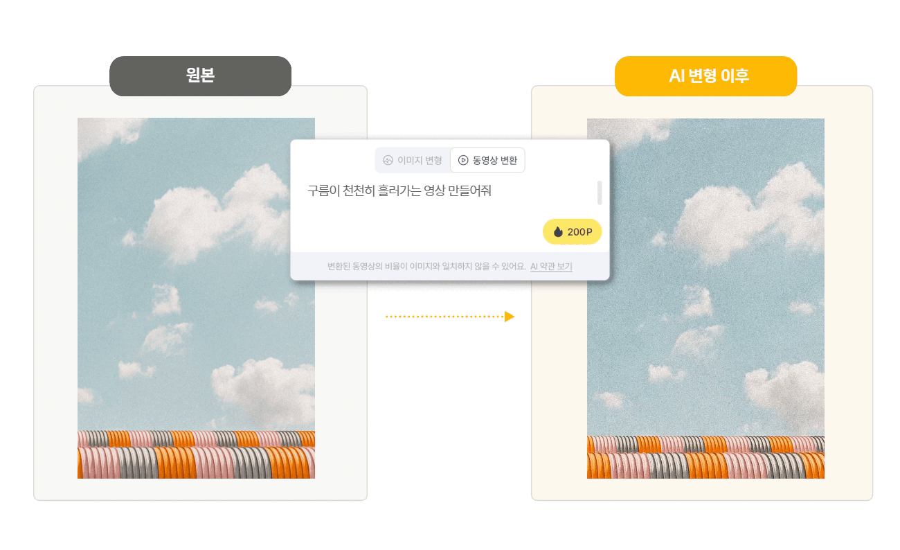 이미지로 영상 만들기, 망고보드 AI 변형으로 동영상까지! 이미지 07